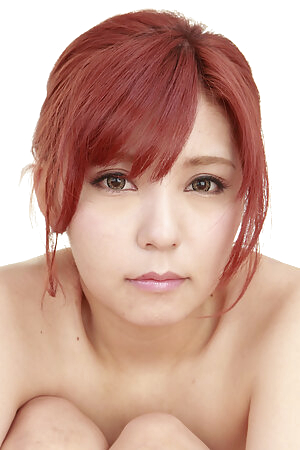 Av actress Saya Fujiwara waits her friend naked on her bed